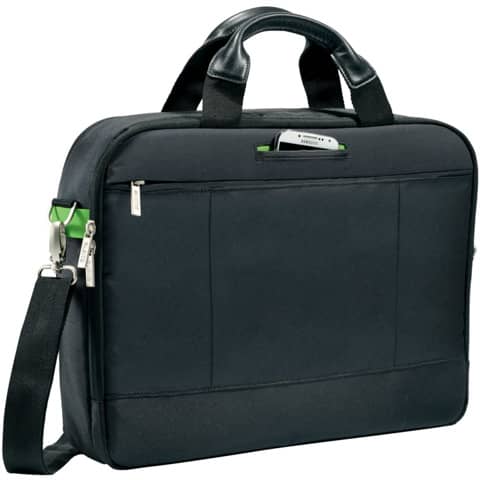 Borsa per computer Leitz Smart Traveller 15,6'' in poliestere 2 scomparti nero - 60160095